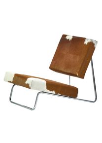 Hirche Lounge Chair Sessel Kuhfell Richard Lampert