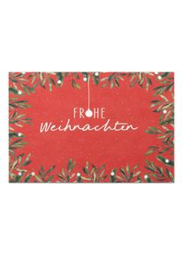 cityproducts Grußkarte Recycling Papier Stechpalmen