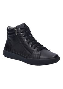 Josef Seibel, Unisex, Sneaker &raquo;Claire 11&laquo; Schn&uuml;rboots, High Top Sneaker, Komfortschuh mit Lederinnensohle, schwarz, 36, Casusal High Top Sneaker mit 