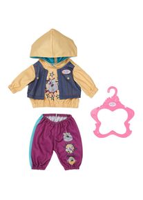 Baby Born , Puppenkleidung »Outfit mit Hoody, 43 cm« mit Kleiderbügel , bunt