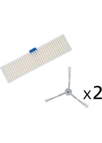 Rowenta Saugroboter Zubeh&ouml;r-Set &raquo;ZR740003 f&uuml;r Explorer 60&laquo;, (Set, 3 tlg.) wei&szlig; Staubsaugerd&uuml;sen