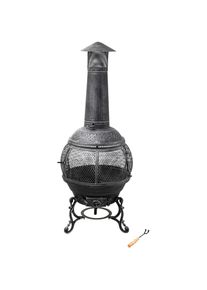 Tepro Feuerstelle &raquo;Jacksonville&laquo;, &Oslash;xH: 52x140 cm schwarz Feuerk&ouml;rbe