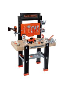Smoby Spielwerkbank »Black + Decker Werkbank Center« bunt schwarz/orange