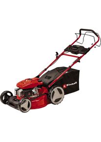Einhell Benzinrasenm&auml;her &raquo;GC-PM 46 SM HW-E Li&laquo; rot F&uuml;hrungsholm 3-fach h&ouml;henverstellbar