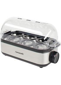 Hanseatic Eierkocher »für 6 Eier«, für 6 St. Eier, 435 W silberfarben silberfarben/schwarz