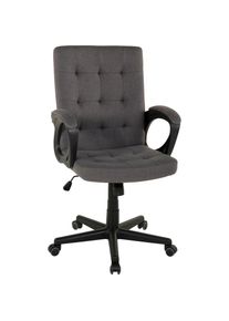 Duo Collection Chefsessel &raquo;Raphael&laquo;, Webstoff grau dunkelgrau