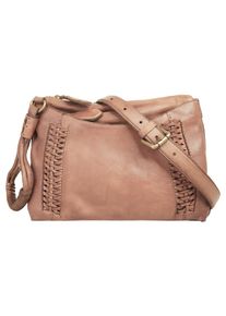 Samantha Look Umhängetasche, echt Leder rosa Taschen