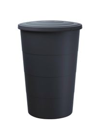 Prosperplast Regentonne &raquo;Smooth&laquo;, &Oslash;xH: 60x87, 8 cm, mit Deckel grau