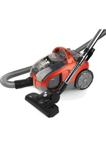 2THETA ETA Bodenstaubsauger &raquo;ANDARE ANIMAL 149390020&laquo;, 800 W, beutellos, Staubbeh&auml;lter 2, 2 l, Aktionsradius 9 m, Tierfell-Pflegeset rot Staubsauger