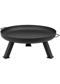 Tepro Feuerschale &raquo;Reno&laquo;, BxLxH: 93x80x35 cm schwarz