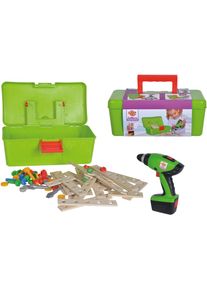 Eichhorn Konstruktionsspielsteine »Constructor Werkzeugbox«, (70 St.), Made in Germany, FSC®- schützt Wald - weltweit bunt Spielbausteine