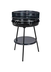 Tepro Holzkohlegrill &raquo;Highland&laquo;, BxTxH: 52x52x81 cm schwarz Grills