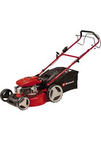 Einhell Benzinrasenm&auml;her &raquo;GC-PM 46 S HW-E&laquo;, mit Radantrieb rot Ergonomischer, klappbarer F&uuml;hrungsholm mit Softgrip
