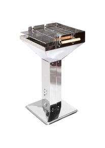 Tepro Holzkohlegrill &raquo;Visa&laquo;, Grillfl&auml;che: 47, 4 x 46 cm silberfarben Grills