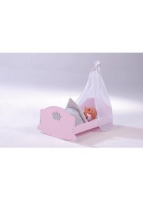 Roba&reg; Puppenwiege &raquo;Prinzessin Sophie&laquo; rosa Puppenm&ouml;bel
