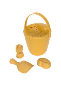 Lässig LÄSSIG Sandform-Set »Sandspielzeug 5er Set »Water Friends, yellow««, (Set, 5 tlg.), Material aus ressourcenschonendem Biokomposit gelb yellow
