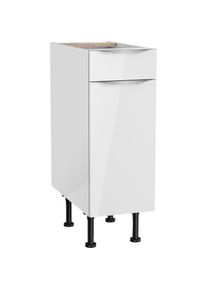 Optifit Unterschrank »Aken« weiß weiß Hochglanz-weiß