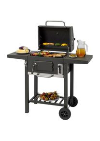 Tepro Holzkohlegrill &raquo;Toronto Compakt&laquo;, BxTxH: 108, 5x52x95, 5 cm grau