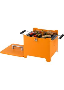 Tepro Holzkohlegrill &raquo;Chill&Grill Cube&laquo;, BxTxH: 54x36x35 cm orange Grills
