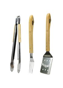 JIM BEAM BBQ Grillbesteck-Set, (Set, 3 tlg.) beige Grillbesteck-Sets