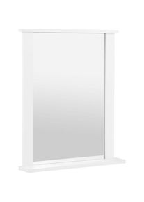 Welltime Spiegel »Aalborg«, Badspiegel im Landhaus-Stil, Breite 65 cm weiß