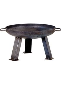 siena GARDEN Feuerschale &raquo;XXL anthrazit &Oslash; 55 cm&laquo;, (1 St.), langlebiges Produkt, Stahl unbehandelt grau