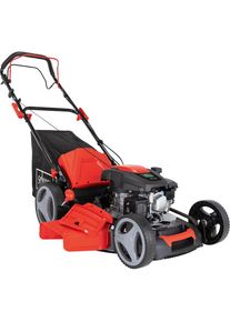 Scheppach Benzinrasenm&auml;her &raquo;MS173-51&laquo;, 3 kW/4, 1 PS, mit Radantrieb schwarz Einfaches M&auml;hen dank Radantrieb, zentrale Schnitth&ouml;henverstellung in 7...