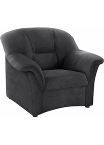 DOMO collection Sessel, mit und ohne Federkern lieferbar grau anthrazit