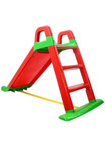 Jamara Rutsche »Funny Slide«, BxLxH: 59x145x79 cm rot rot/grün