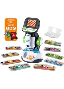 Vtech® Lernspielzeug »School & Go, Interaktives Video-Mikroskop« bunt
