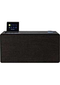 pure Digitalradio (DAB+) &raquo;Evoke Home&laquo;, (Bluetooth-WLAN Internetradio-FM-Tuner-Digitalradio (DAB+) 100 W), zus&auml;tzliches CD Laufwerk schwarz