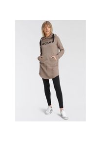 OCEAN SPORTSWEAR Jogginganzug »Essentials Joggingsuit«, (Packung, 2 tlg., mit Leggings) braun 40 mokka-schwarz, schwarz Longsweatshirt und Leggings...