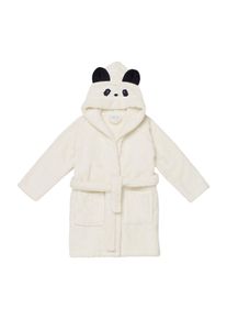 Liewood Bademantel Jungen Gr&ouml;&szlig;e 110/116 schwarz / wei&szlig;