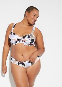 Minimizer-Bikini mit gepolsterten Tr&auml;gern (2-tlg.Set) in weiss, Gr&ouml;sse 38D (75), bonprix