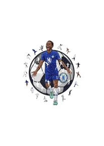 Ackerman Puzzle &raquo;Iconic Chelsea FC &ndash; Raheem Sterling&laquo;, frz:, Einheitsgr&ouml;&szlig;e, Puzzle