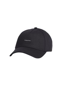 Calvin Klein , Baseball Cap »CALVIN LETTERING CANVAS CAP« mit Logoprägung, unisex , schwarz