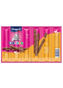 12x 6g Cat Stick Classic Geflügel & Leber Vitakraft Katzensnacks
