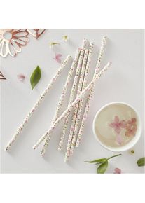 Ginger Ray 25 cannucce di fiori di carta 19,5 cm