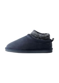next Hausschuh Herren, navy / blaumeliert, Größe 8