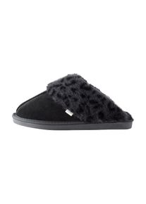 next Hausschuh Damen, schwarz, Größe M