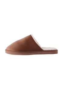 next Hausschuh Herren, hellbeige / braun, Größe 12