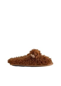 next Hausschuh Herren, braun / cognac / brokat, Größe 10