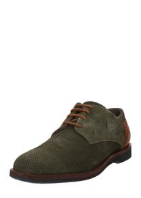 Bugatti Schnürschuh 'Marlo Revo' Herren, cognac / oliv, Größe 45