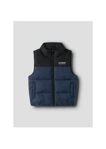 name it , Kinder , Steppweste »NMMMOLE VEST PB« , blau , Praktische Weste von name it für Jungen