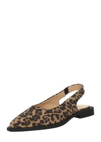 Copenhagen Studios, Femmes Ballerines à lanières 'CPH416', marron / noisette / noir
