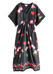 B By Ted Baker Strandkleid Damen Gr&ouml;&szlig;e 40 gr&uuml;n / rot / schwarz / wei&szlig;
