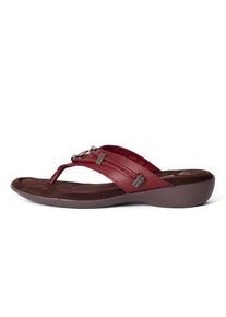 Minnetonka Zehentrenner 'Silverthorne360' Damen, rot, Größe 37
