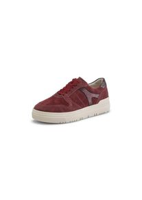 Peter Hahn Waldläufer - Sneaker Tamira, rot, Gr. 36, Orthopädische Einlagen, Leder