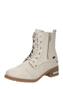 Mustang Stiefelette Damen Gr&ouml;&szlig;e 39 hellbeige Winterschuhe