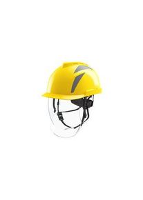 MSA Safety MSA Safety V-Gard 950 Class 1 Yellow Safety Helmet with Chin Strap, Adjustable - GVF2A-C0A000G-000